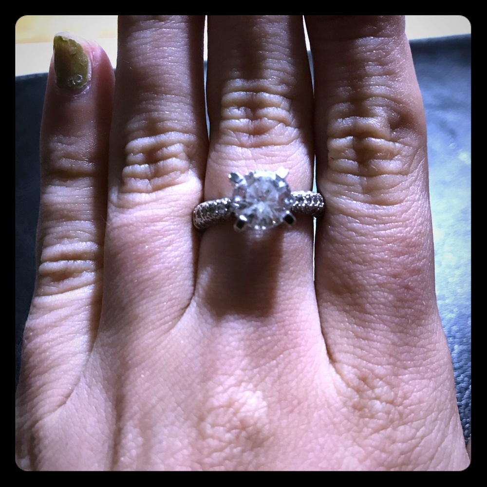 SW925 Pave CZ Size 5.75